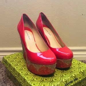 Gianni Bini platform shoes sz 10